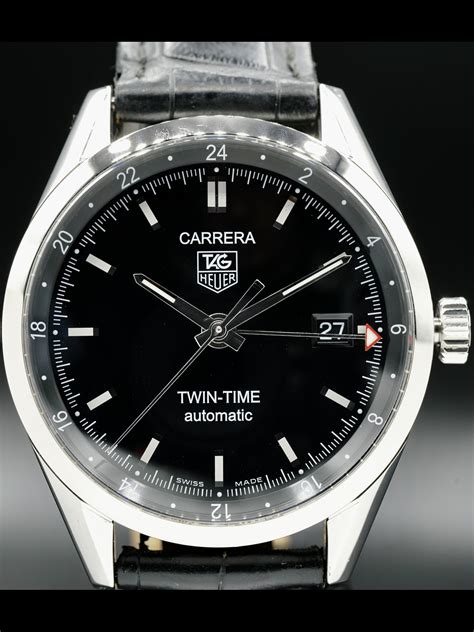 tag heuer calibre 7 twin time replica